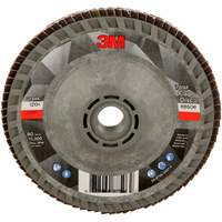 Disque &agrave; lamelles &agrave; changement rapide 769F, 4-1/2" x 5/8"-11, Type 29, Grain 120+, C&eacute;ramique Duraquip Inc