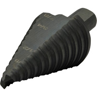 Multi-Hole Step Bit, 3/16"/4.8 mm - 7/8"/#4/22.2 mm  Duraquip Inc