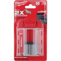 Hook Utility Knife Blades with Dispenser, Single Style Duraquip Inc