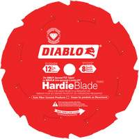 Lame de scie &agrave; d&eacute;couper HardieBlade, 12", 8 dents, Pour B&eacute;ton de fibre Duraquip Inc