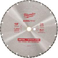 Steelhead Diamond Cut-Off Circular Saw Blade, 12", Metal Use Duraquip Inc