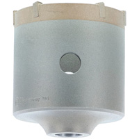 Foret SDS-Plus &agrave; pointe au carbure et paroi mince, 2-9/16", Profondeur de la coupe de 3" Duraquip Inc