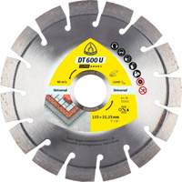 DT 600 U Supra Large Diamond Cutting Blades Duraquip Inc