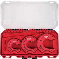 3-Piece Close Quarters Tubing Cutter Set, 1/2"/3/4"/1" Capacity Duraquip Inc