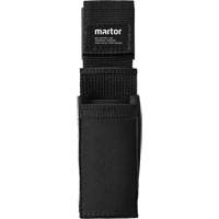Medium Fabric Belt Holster with Clip, Knife Holder, Nylon, 2 Pockets Duraquip Inc