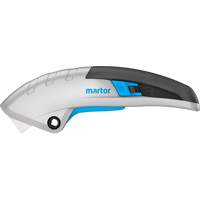 Secupro Martego Retractable Safety Knife, 9 mm, Ceramic, Heavy-Duty, Aluminum Handle Duraquip Inc