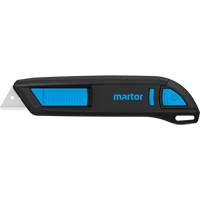 Secunorm 300 Retractable Safety Knife with Rounded Tip Blade, 17 mm Duraquip Inc