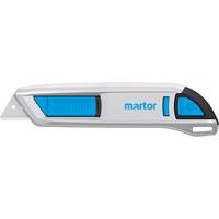 Secunorm 500 Retractable Safety Knife with Rounded Tip Blade, 17 mm Duraquip Inc