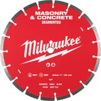 Segmented Masonry & Concrete Diamond Blade, 14", Stone/Concrete/Brick/Tile Use Duraquip Inc