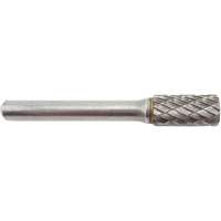 Cylinder Shape Carbide Shipyard Bur, SA-3, 3/8" Dia., 1/4" Shank, 3/4" Depth of Cut Duraquip Inc