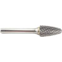 Tree Shape Radius End Carbide Shipyard Bur, SF-5, 1/2" Dia., 1" Depth of Cut Duraquip Inc