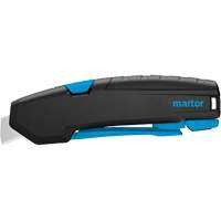 SECUPRO 425 Safety Knife with Rounded-Tip Trapezoid Blade, 15 mm, Plastic Handle Duraquip Inc