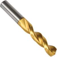 Stub Drill Bit with Parabolic Flutes, #26, High Speed Steel, 1" Flute, 135° Point Duraquip Inc