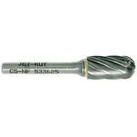 Fraise &agrave; bout sph&eacute;rique pour aluminium et mat&eacute;riaux non ferreux C5-NF JET-KUT, 1/2" dia. Duraquip Inc