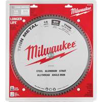 Endurance&reg; Circular Saw Blade, 14", 90 Teeth, Metal Use Duraquip Inc
