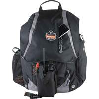Arsenal&reg; 5143 Tool Backpack, 15" L x 8" W, Black, Polyester Duraquip Inc