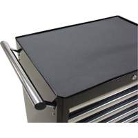 Industrial Tool Cart, 7 Drawers, 27" W x 18-3/4" D x 39" H, Black Duraquip Inc