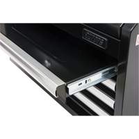 Coffre &agrave; outils industriel, 26" la, 4 tiroirs, Noir Duraquip Inc