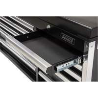 Coffre &agrave; outils industriel, 41" la, 10 tiroirs, Noir Duraquip Inc