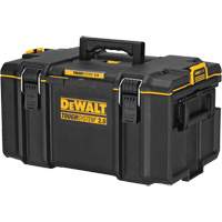 ToughSystem&reg; 2.0 Large Toolbox, 21-3/4" x 14-3/4" x 12-3/8", Black Duraquip Inc