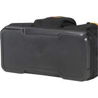 Sac &agrave; outils fourre-tout Big-Mouth &agrave; base moul&eacute;e, Polyester balistique, 23 pochettes, Noir/Bleu Duraquip Inc