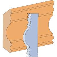 Large Cove Moulding Cutter Set Duraquip Inc