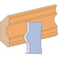 Fancy Cove Moulding Cutter Set Duraquip Inc