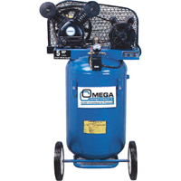 Compresseurs d'air s&eacute;rie professionnelle, &eacute;lectrique, 16,6 gal. (20 gal. US), 125 PSI, 115/1 V Duraquip Inc