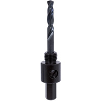 Tri-Sided Holesaw Arbor, 9/16" - 1-3/16", 3/8" Shank Duraquip Inc