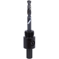 Hex Holesaw Arbor, 1-1/4" - 2-3/8", 3/8" Shank Duraquip Inc