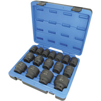Jeu de douilles SAE &agrave; 6 pans PS1634, 16 Mcx, Chocs, Prise de 3/4" Duraquip Inc