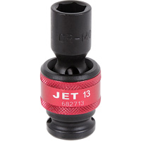 Douille universelle, Chocs, 13 mm, Prise 1/2", 6 pans Duraquip Inc