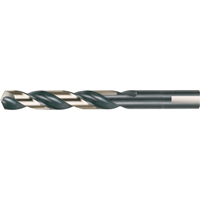 Split Point Jobber Drills with 3-Flat Shank, High Speed Steel, 1/16", 1-7/8" L, 7/8" Flute, 135° Point Angle Duraquip Inc