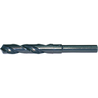 1/2" Reduced Shank Drill Bit, 1/2", High Speed Steel, 3-1/8" Flute, 118° Point Duraquip Inc
