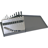 Jeux de forets, 11 morceaux, Acier rapide Duraquip Inc