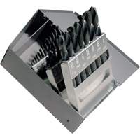 Jeux de forets, 29 morceaux, Acier rapide Duraquip Inc