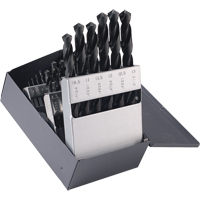 Drill Sets, 25 Pieces, High Speed Steel Duraquip Inc