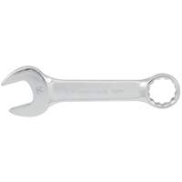 Fully Polished Stubby Combination Wrench, 12 Point, 10 mm, Chrome Finish Duraquip Inc