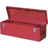 TB26 Steel Hand Tool Box, 8-3/4" D x 26" W x 9-3/8" H, Red Duraquip Inc