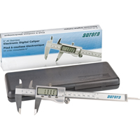 Electronic Digital Calipers, 0.001" (0.03 mm) Resolution, 0 - 6" (0 - 152 mm) Range TGZ370 | Duraquip Inc