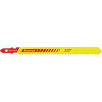 Lames pour scie sauteuse Unified Shank, Bim&eacute;tal, 4" lo, 10-14 dents par pouce Duraquip Inc