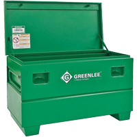Jobsite Chest, 48" x 24" x 25", Steel, Green Duraquip Inc