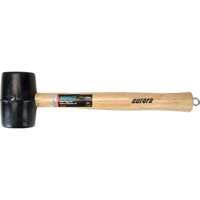 Rubber Mallet, 16 oz., Wood Handle Duraquip Inc