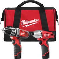 Ensembles combin&eacute;s &agrave; 2 outils M12 sans fil, Lithium-ion, 12 V Duraquip Inc