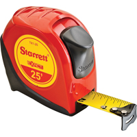 Engineers Measuring Tape, 1" x 25', 1/16" Graduations Duraquip Inc