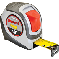 Exact Plus Pocket Tape, 1" x 16', 1/16" Graduations Duraquip Inc