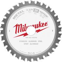 MetalTech Circular Saw Blade, 5-3/8", 30 Teeth, Metal Use Duraquip Inc