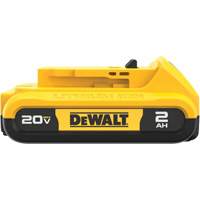 20V Max* Compact XR Battery Pack, Lithium-Ion, 20 V, 2 A Duraquip Inc