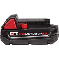 M18 Redlithium Batteries, Lithium-Ion, 18 V, 2 A Duraquip Inc