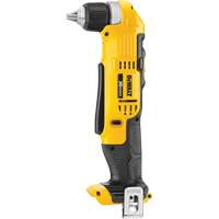Max Right Angle Drill Driver (Tool Only), Lithium-Ion, 20 V, 3/8" Chuck, 360 UWO Torque Duraquip Inc